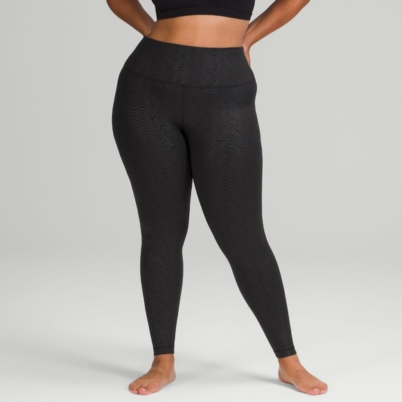 Lululemon Align Pant 28” Aqueous Emboss - Picture 1 of 6